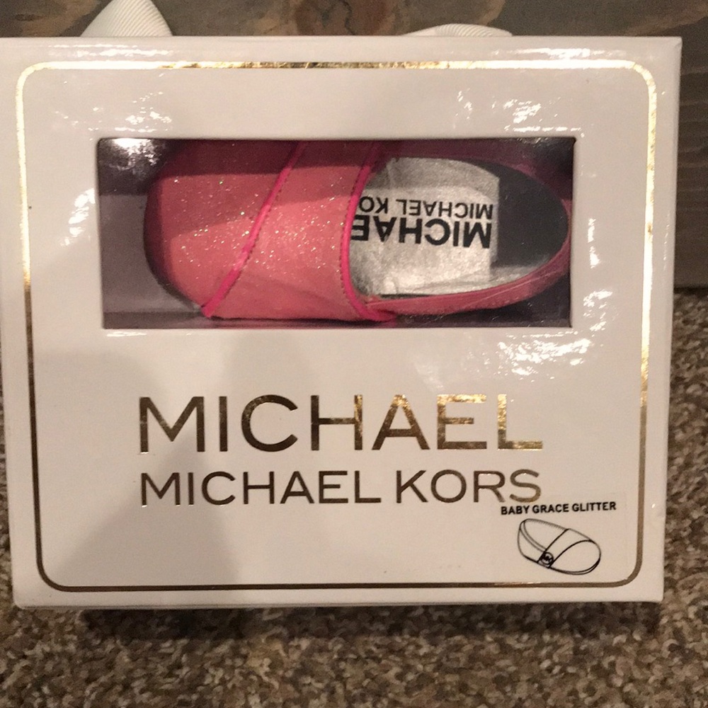 Baby Grace Glitter Shoes by Michael Kors